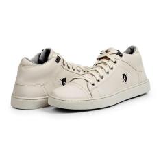 Tenis Sapatenis Casual Masculino Cano Médio-Masculino