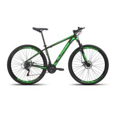 Bicicleta Alumínio Aro 29 Alfameq Atx 21 Marchas Cambios Shimano e Freio a Disco-Unissex