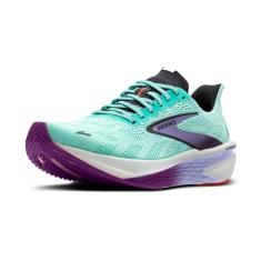 Brooks Tênis de corrida feminino Hyperion 2 Neutral, Cacatua/Roxo/Lavanda, 34