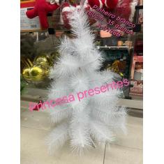 Árvore De Natal verde / branca Pinheiro cheio 60cm/90cm(Tudos Modelos)
