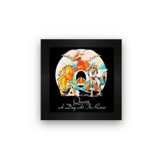 Quadro azulejo com moldura Queen A Day At The Races - Starnerd