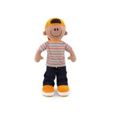Boneco de Pelúcia xandinho 53cm anti-alérgico - Toybrink, Laranja