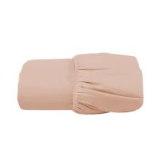 Lençol Solteiro com Elástico Avulso Percal 400 Fios (Salmão)