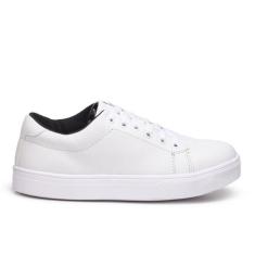 Tenis Feminino Branco Casual Com Sola de Borracha Anti-Derrapante. Cla