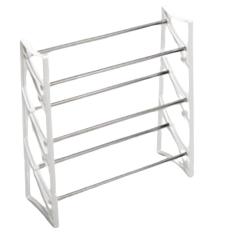 Sapateira Multifuncional 2 Em 1 Ampliavel 9 Pares Salto Alto Rack Estante 18 Tenis Sapatos