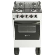Fogão Braslar 4 Bocas New Sírius Plus Automático Mesa de Inox Forno 46,3L