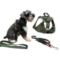 Peitoral Modelo Safari com Guia para Cachorro - Tamanho P - Canadá K9 