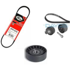 KIT CORREIA DENTADA + KIT CORREIA ALTERNADOR 307 1.6 16V