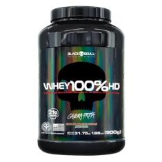 Whey 100% Hd Chocolate 900G, Black Skull