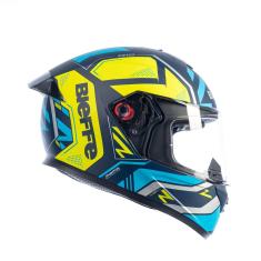 Capacete Moto Bieffe B12 Phanton Feminino Masculino-Unissex