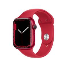 Apple Watch Series 7 45Mm Caixa (Product)Red - Alumínio Gps + Cellular
