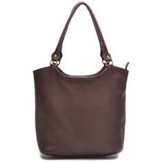 Bolsa Sacola em Couro Ec Shoes