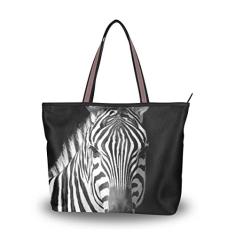 Bolsa de ombro feminina My Daily Zebra, Multi, Large