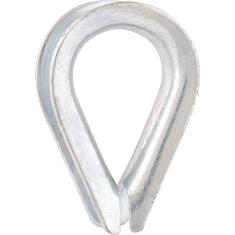 Anilha para cabo de aço 3/8" leve galvanizada - Vonder