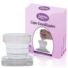 Lumma Esterilizador de Coletor Menstrual em Silicone, Esterilizador para Microondas, 1 Unidade