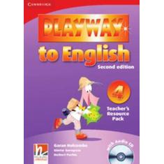 Playway To English 4 Teachers Resource Pack W Cd - 2Nd Ed