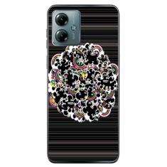 Capa Adesivo Skin110 Verso Para Motorola Moto G14