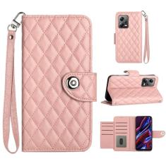 Para Xiaomi Redmi Note 12 5G, capa carteira com alça de pulso, capa flip de couro com fecho magnético com 7 cartões e 1 compartimento para dinheiro, suporte feminino presente capa de telefone para