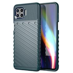 Capas para Moto G 5G Plus.Caso básico,Botão de pressão flexível / 360 ° Proteção completa,Sensação arenácea