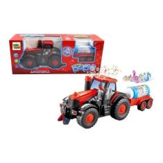 Brinquedo Trator Que Solta Bolhas De Sabão Com Luzes Música - Toy King