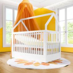 Berço Montessoriano Com Casinha Coleção Wood Divicar