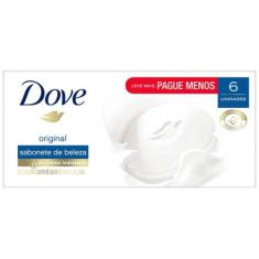 Sabonete em Barra Corporal Dove Original 90g 6 Unidades, 6, 90g, Origi