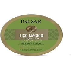 Inoar, Liso Mágico Máscara Capilar – Alinhamento, Hidratação e Efeito Liso Progressivo com Óleo de Argan - 250g