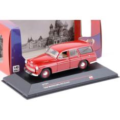 Miniatura IST Warszawa 203 Kombi 1960 Escala 1/43 - IXO MODELS, Vermel