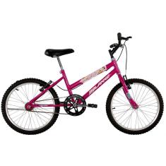 Bicicleta Aro 20 Feminina Menina Sissa Infantil rosa Pink