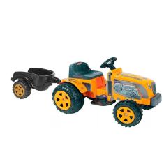 Trator Country Amarelo Com Cacamba Biemme Do Brasil