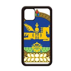 Capa com emblema nacional da Mongólia para iPhone 12 Pro Max para Apple Mini Mobile Case Shell