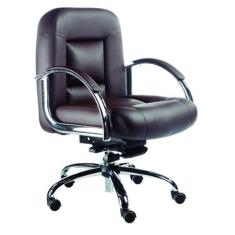 Cadeira Diretor Luxuosa Com Braços Fixos Linha Firenze - Design Office