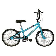 Bicicleta Aro 20 Masculina Infantil Cross Freestyle Azul Bebê