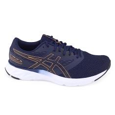Tênis Asics Fuzeblast SE - Masculino - Azul marinho/Dourado