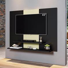 Painel para TV 42 Polegadas Don Preto/Perola