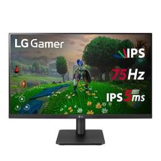 Monitor Gamer LG 23,8” IPS Full HD 1920x1080 75Hz 5ms (GtG) HDMI AMD FreeSync Dynamic Action Sync 24MP400-B - 24MP400-B