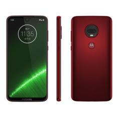 Smartphone Motorola G7 Plus 64GB Rubi 4G - 4GB RAM Tela 6,24 Câm. Dupl