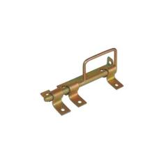 Trinco Ferrolho c/ Alça Portão Porteira Aço Bicromado 180mm - Metasal