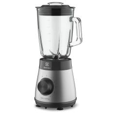 Imagem de Liquidificador Electrolux 700w 1,5L Experience com Copo de Vidro e Tecnologia TruFlow™  Cor Inox Preto (EBS30) 127V
