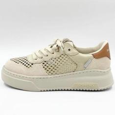 Tênis Bottero Casual Flatform com Cadarço Feminino-Feminino