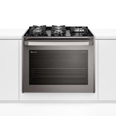 Fogão de Embutir Electrolux de 05 Bocas Experience com Mesa Vidro e Grill Cinza - FE5EG