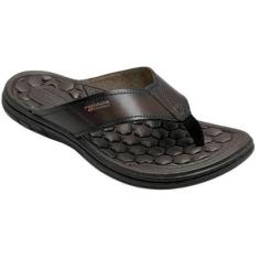 Chinelo Pegada Couro Masculino 133301-Masculino