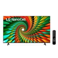 Smart TV LG 4K NanoCell 55&quot; 55NANO77SRA Bluetooth, ThinQ AI, Alexa, Google Assistente, Airplay e Wi-Fi