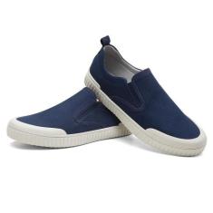 Tênis Slip On Masculino Calce Fácil Liso Básico Conforto - Bernatoni, 