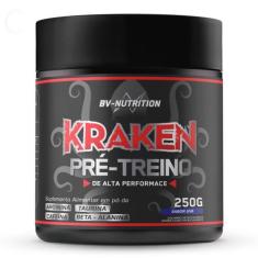 Kraken Pré-Treino - Suplemento de Alta Performance com Arginina, Beta-