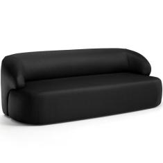 Sofá 2 Lugares Curvo Orgânico Para Sala Living 150cm Barolo L06 materi