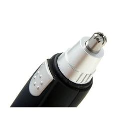 Máquina Aparador E Depilador De Pelos Do Nariz Orelha Ouvido PRETO/PRA