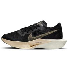 Nike Tênis de corrida masculino Vaporfly 3 (DV4129-001, preto/preto/aveia/dourado metálico), preto/preto/aveia/grão dourado metálico, 41