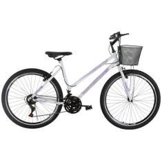 Bicicleta Aro 26 Colli Cazelle Allegra City Freio V-Brake de Aço 18 Ma