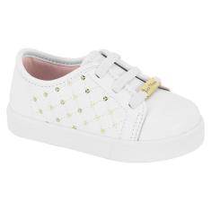 Tenis Infantil Bebe Molekinha Lantejoulas Elastico 2118.582-Feminino